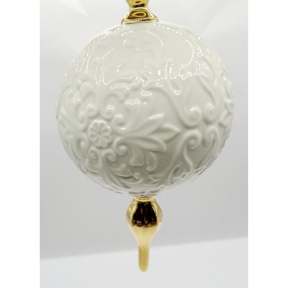 Lenox 120th Anniversary Finial 2009 Ornament Round Christmas Holiday Decor Boxed - Picture 5 of 9